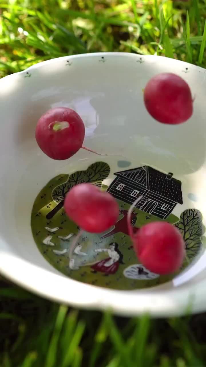 Блюдо овальное "Жатва" #3