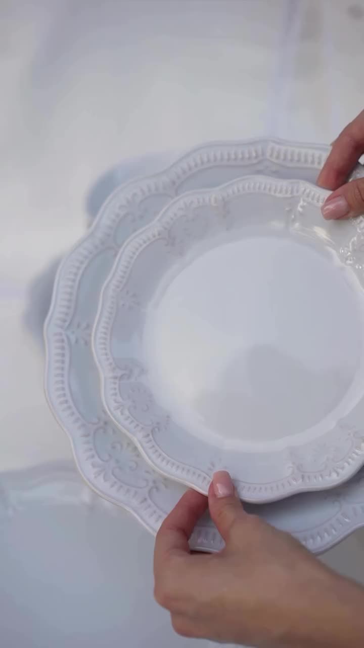 Тарелка плоская "Мотив. Воздух" #14