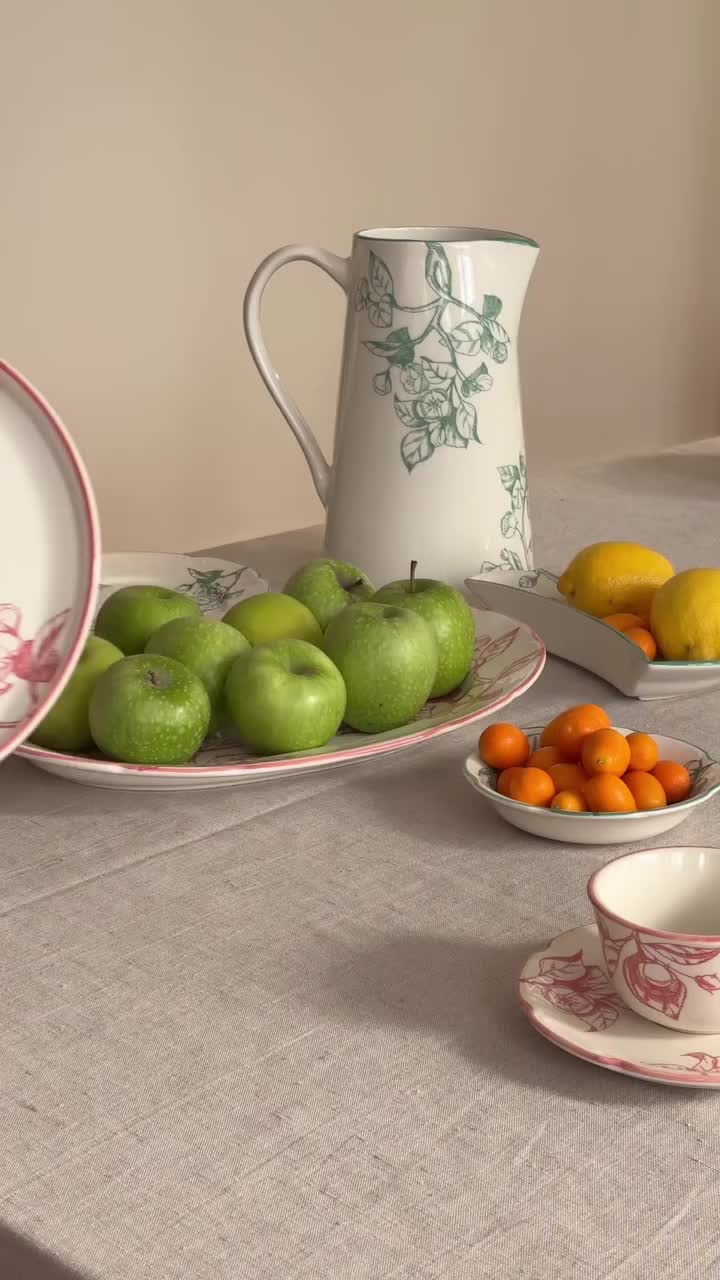 Тарелка суповая "Яблони" #3